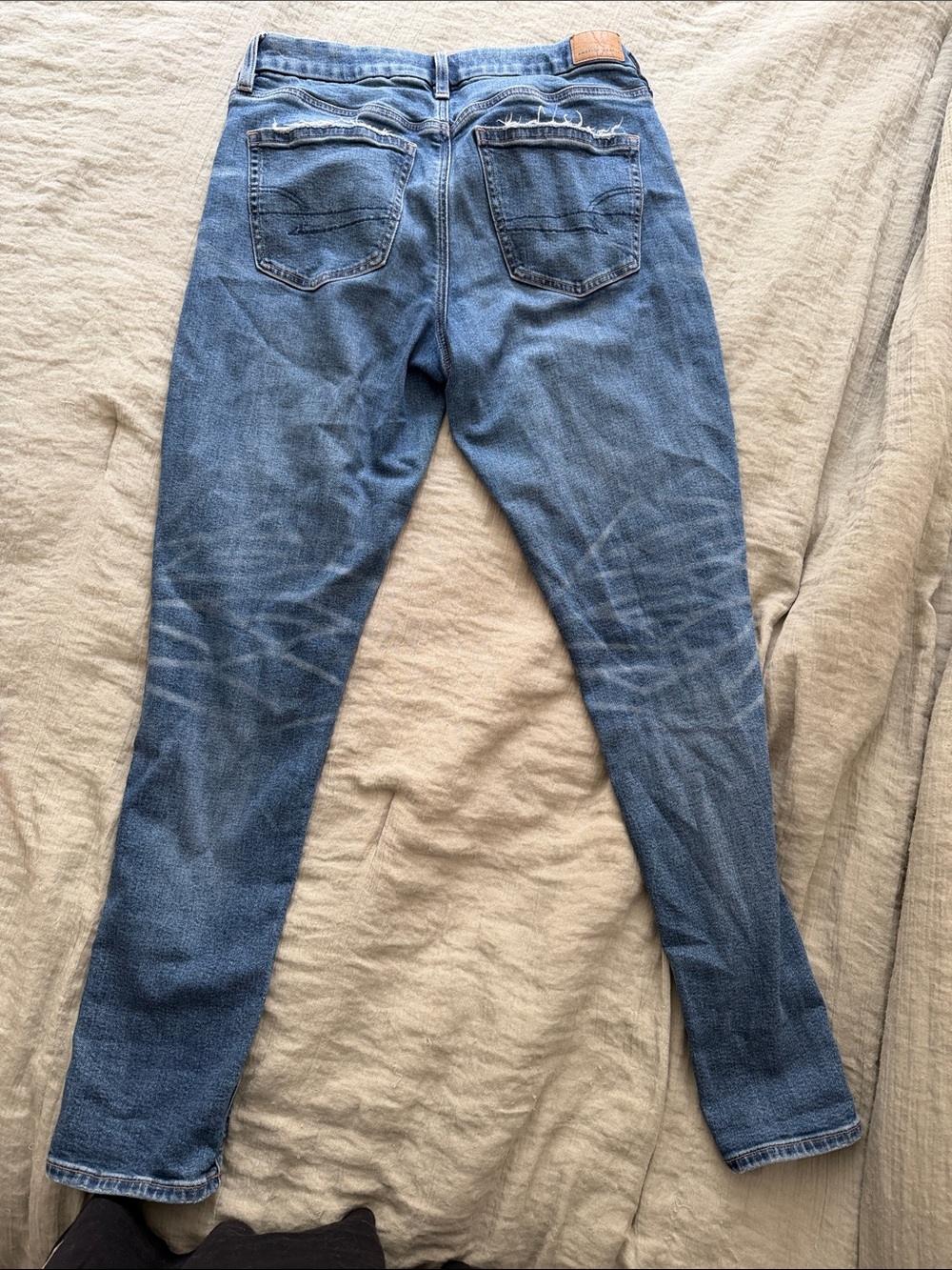 American Eagle Outfitters Medium Blue 90s Skinny Jeans - Picture 2 of 4